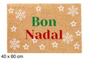 Felpudo decorado Bon Nadal 40x60 cm