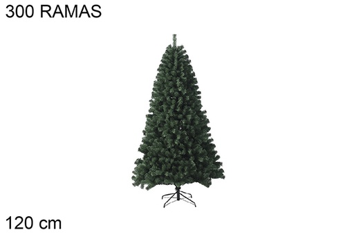 [118426] Albero di Natale Dakota 300 rami 120 cm 