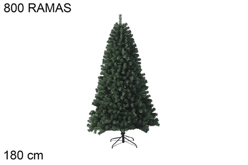 [118430] Albero di Natale Dakota 800 rami 180 cm 