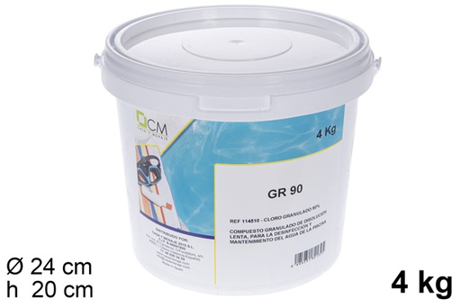 [118739] Granulated chlorine 4 kg