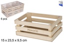 "Memories" natural wood box