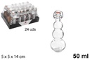 Botella espiral con tapón gaseosa 50 ml