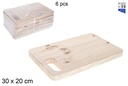 Tabla de madera 30x20 cm