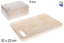Tabla de madera 32x22 cm