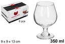 Copa cristal coñac 350 ml