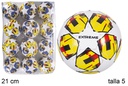 Ballon de football étoile jaune taille 5