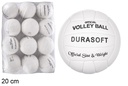 Balón Volley Ball blanco Talla Oficial 20 cm