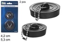 Pack 2 tapones fregadero 4,2 - 5,3 cm