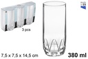 Vaso cristal agua Sitia 380 ml