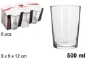Vaso cristal sidra 500 ml