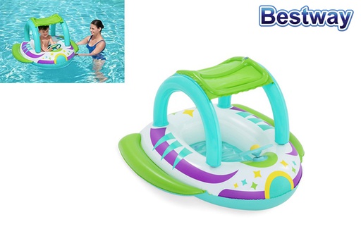 [119062] Children's inflatable boat spaceship with sounds
