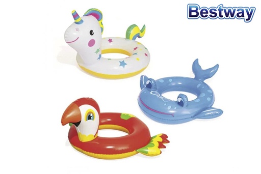 [119067] Children's inflatable float with assorted animals