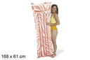 Colchão inflável Swirl rosa 168x61 cm