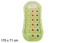 Colchoneta hinchable Pocket Curve verde 170x71 cm