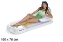 Colchão inflável relaxante branco 160x76 cm