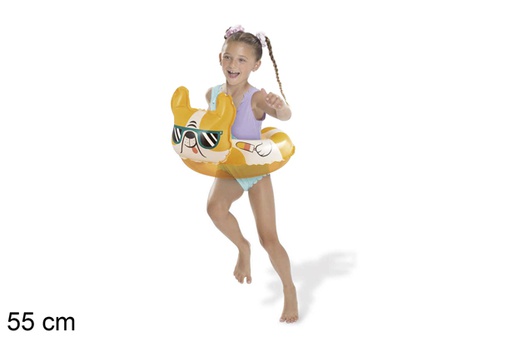 [119096] Children's inflatable float dog 55 cm