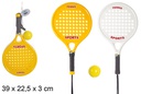Juego paletas playa plástico decorado Tennis Sports