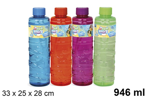 [119130] Bottiglia di ricarica bolle di sapone 946 ml