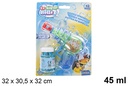 Pistola pompas jabón con luces 45 ml