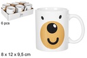 Dog decorated  mug
