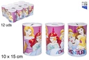 Hucha metal Princesas 10x15 cm