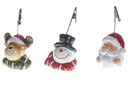 Figura Navidad con pinza modelos surtidos
