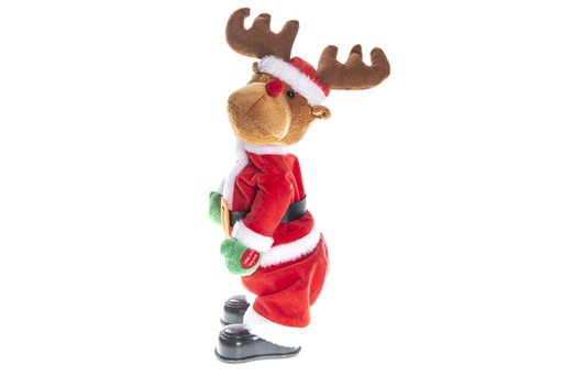 [119670] Reindeer with music and movement 33 cm