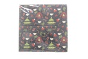 Pack 20 servilletas Navidad decorada arbol 3 capas 25 cm