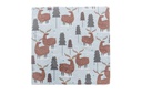 Pack 20 Servilletas Navidad decorada reno 3 capas 25 cm