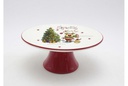 Tartera cerámica Navidad decorada Reno 22,5 cm