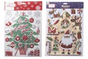 Pack 2 pegatinas decoración Navidad