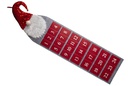 Calendario adviento 104x24,5 cm