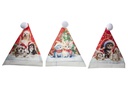 Gorro Navidad animales modelos surtidos 36x32 cm