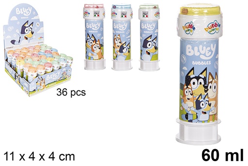 [120666] Flacon bulles de savon Bluey 60 ml