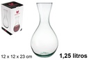 Decantador cristal recto Marsella 1,25 l.