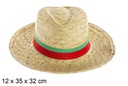 Sombrero paja Basic con cinta Portugal