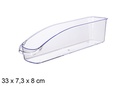 Organizador plástico nevera 33x7,3x8 cm