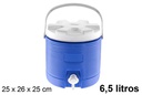 Nevera portátil con dispensador 6,5 l.