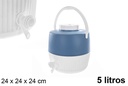Nevera portátil con dispensador 5 l.