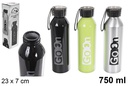 Botella aluminio Fitness 750 ml