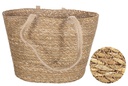 Capazo seagrass grande con asa larga yute