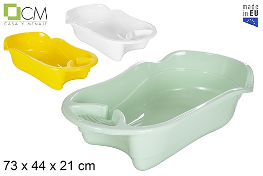 [121160] Bañera infantil plástico colores soft