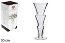 Vaso in vetro a forma di bicchieri 30 cm