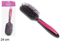 Brosse à cheveux Susan manche couleur 24 cm