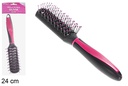 Escova de cabelo Olivia cabo colorido 24 cm