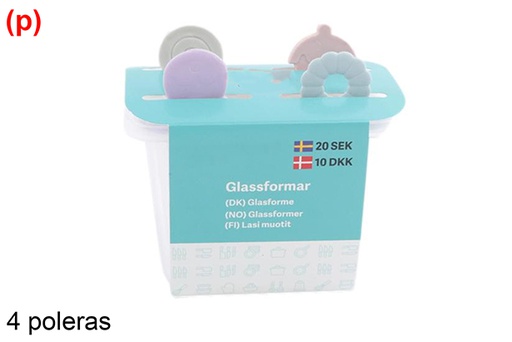 [121355] Pack 4 poleras simple 55 gr.