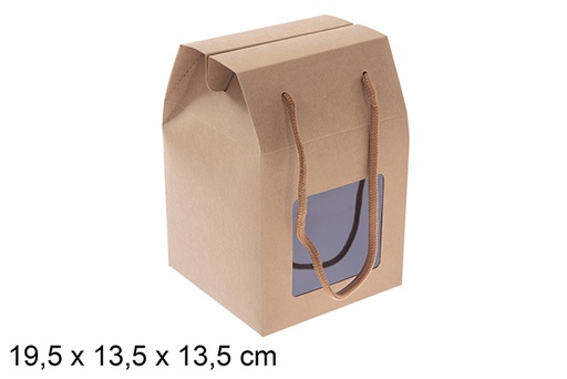 [121580] Christmas cardboard box 19,5x13,5 cm