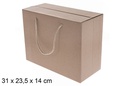 Bolsa regalo cartón Navidad 31x23,5 cm