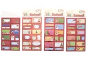 Pack 2 adesivi regalo natalizi assortiti 27x16 cm