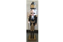 Cascanueces negro de madera surtido 60 cm
